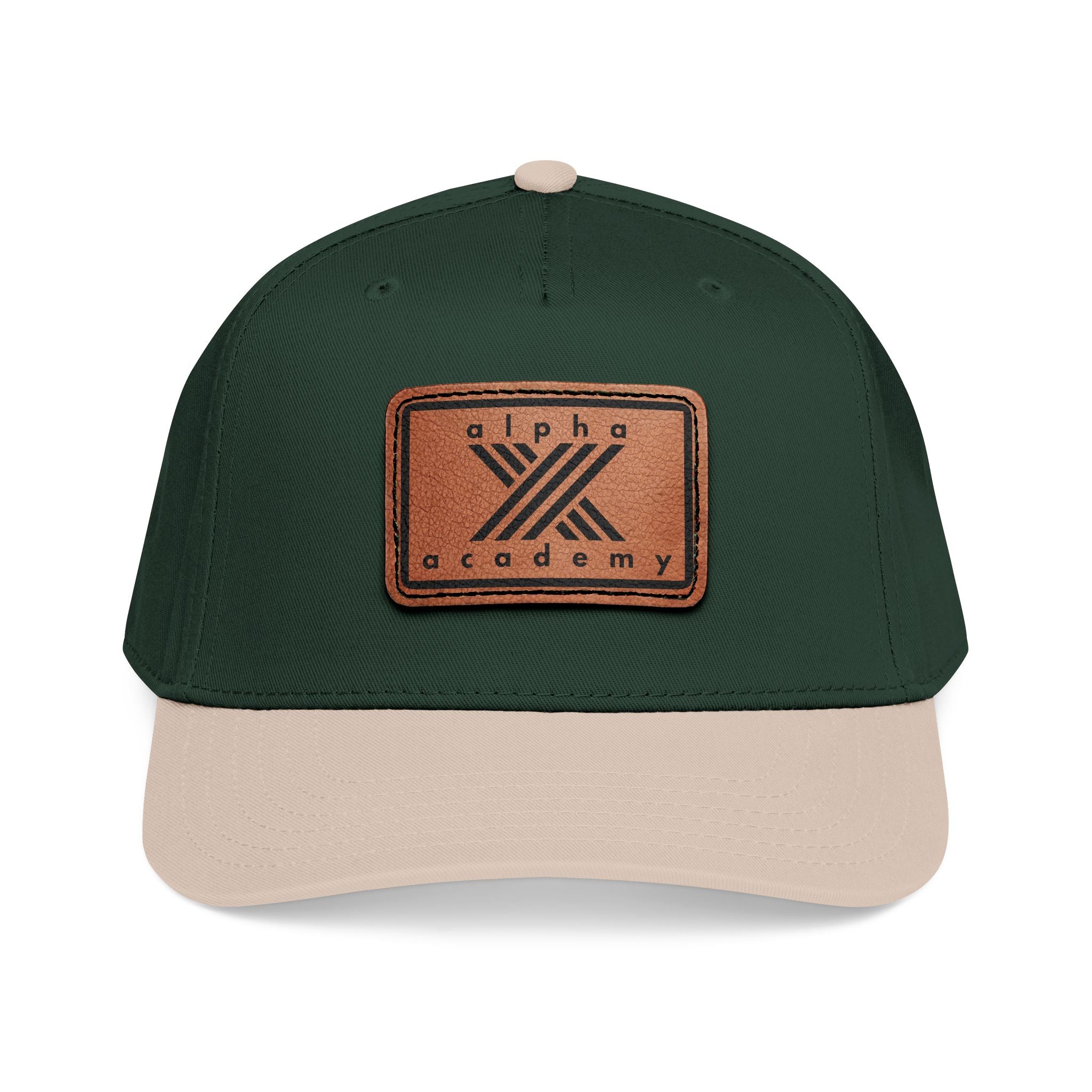 Leather Patch Cap — Alpha Academy
