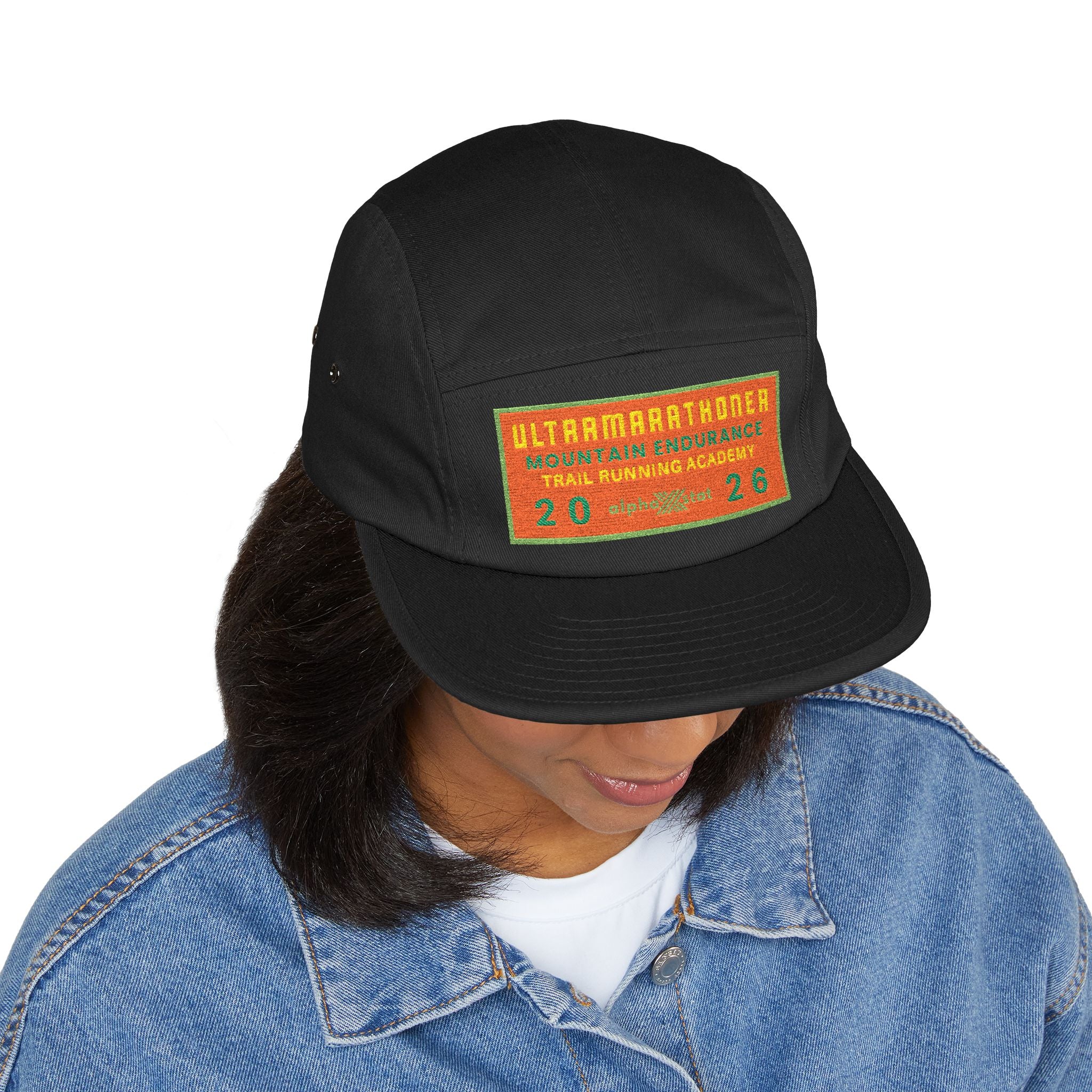 Trail Running 5-Panel Cap — Ultramarathon Trail Academy Embroidered 2026