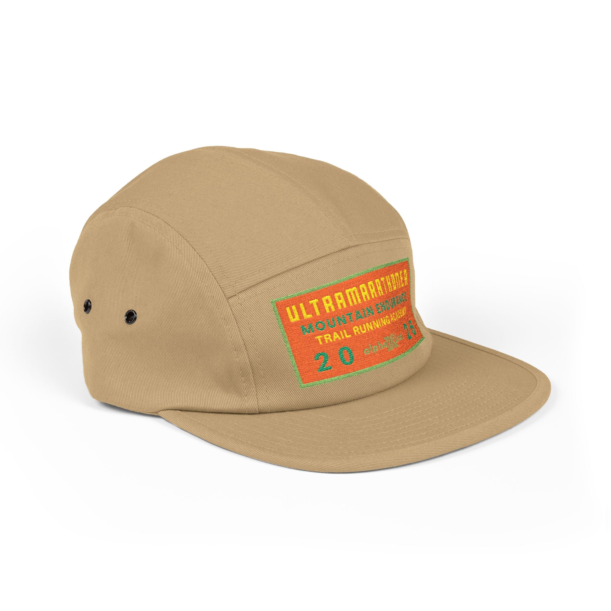 Trail Running 5-Panel Cap — Ultramarathon Trail Academy Embroidered 2026
