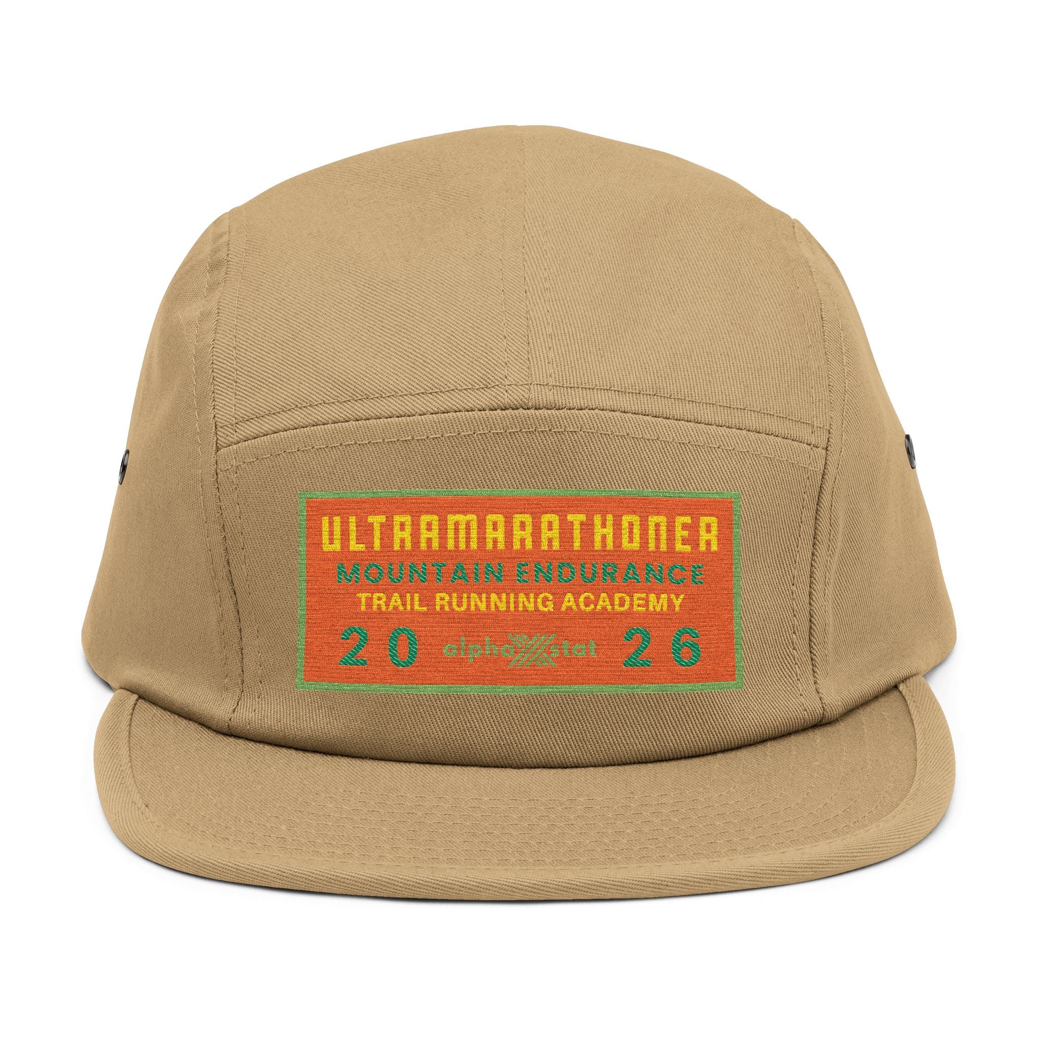 Trail Running 5-Panel Cap — Ultramarathon Trail Academy Embroidered 2026