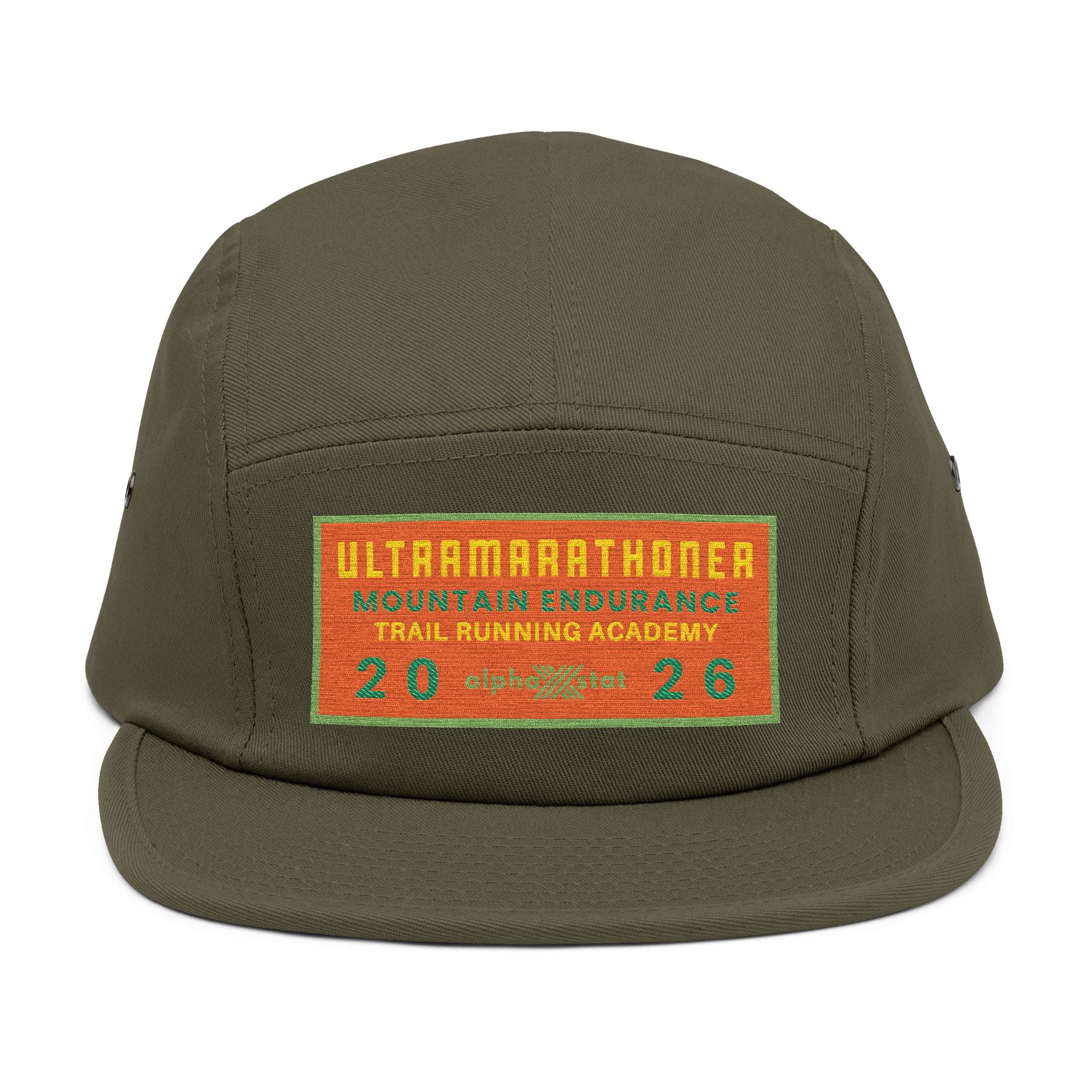 Trail Running 5-Panel Cap — Ultramarathon Trail Academy Embroidered 2026