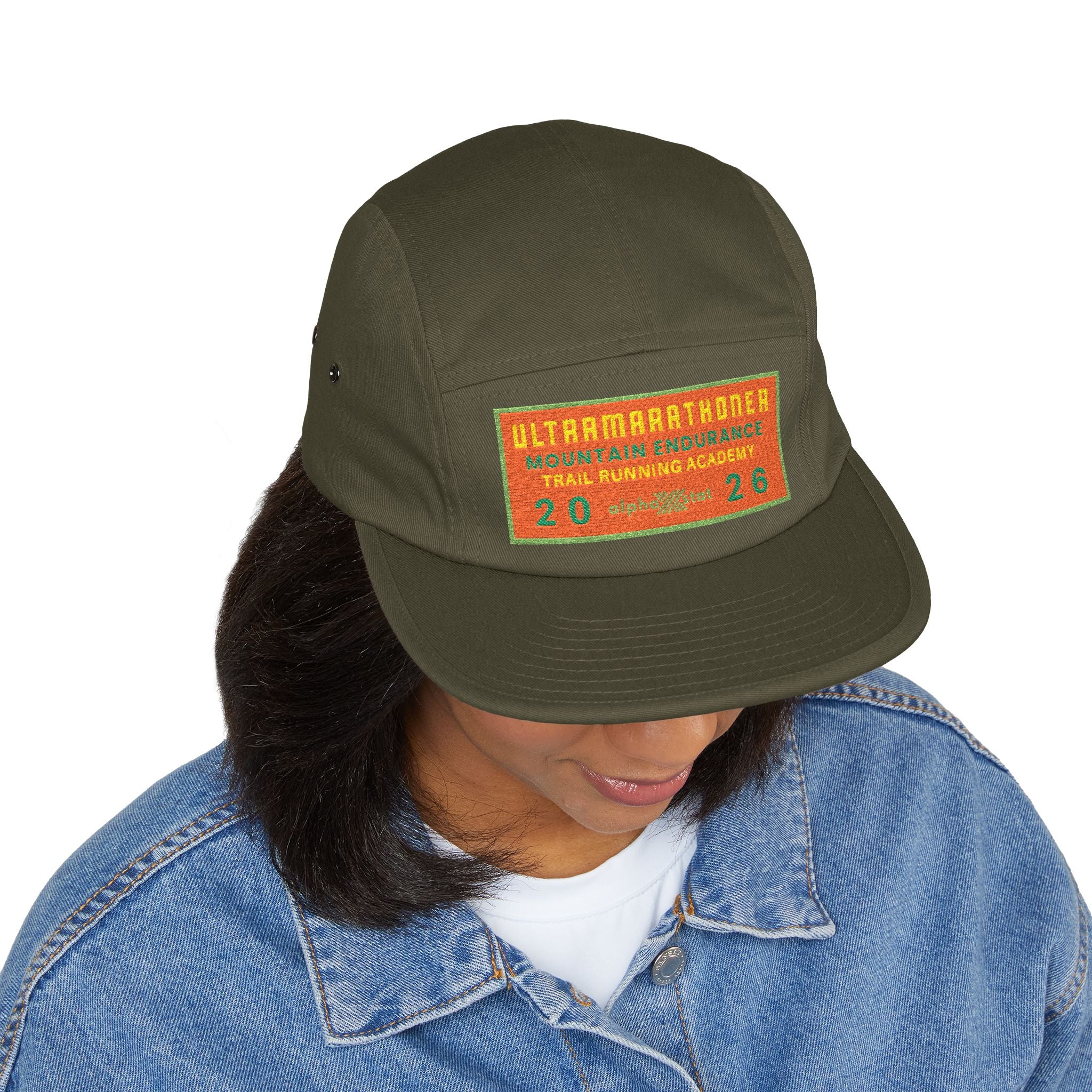 Trail Running 5-Panel Cap — Ultramarathon Trail Academy Embroidered 2026