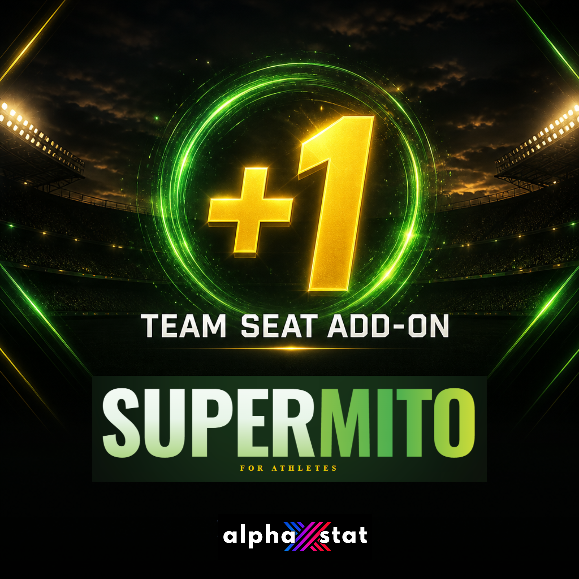 SuperMito for Athletes: Additional Team Seat (Annual)
