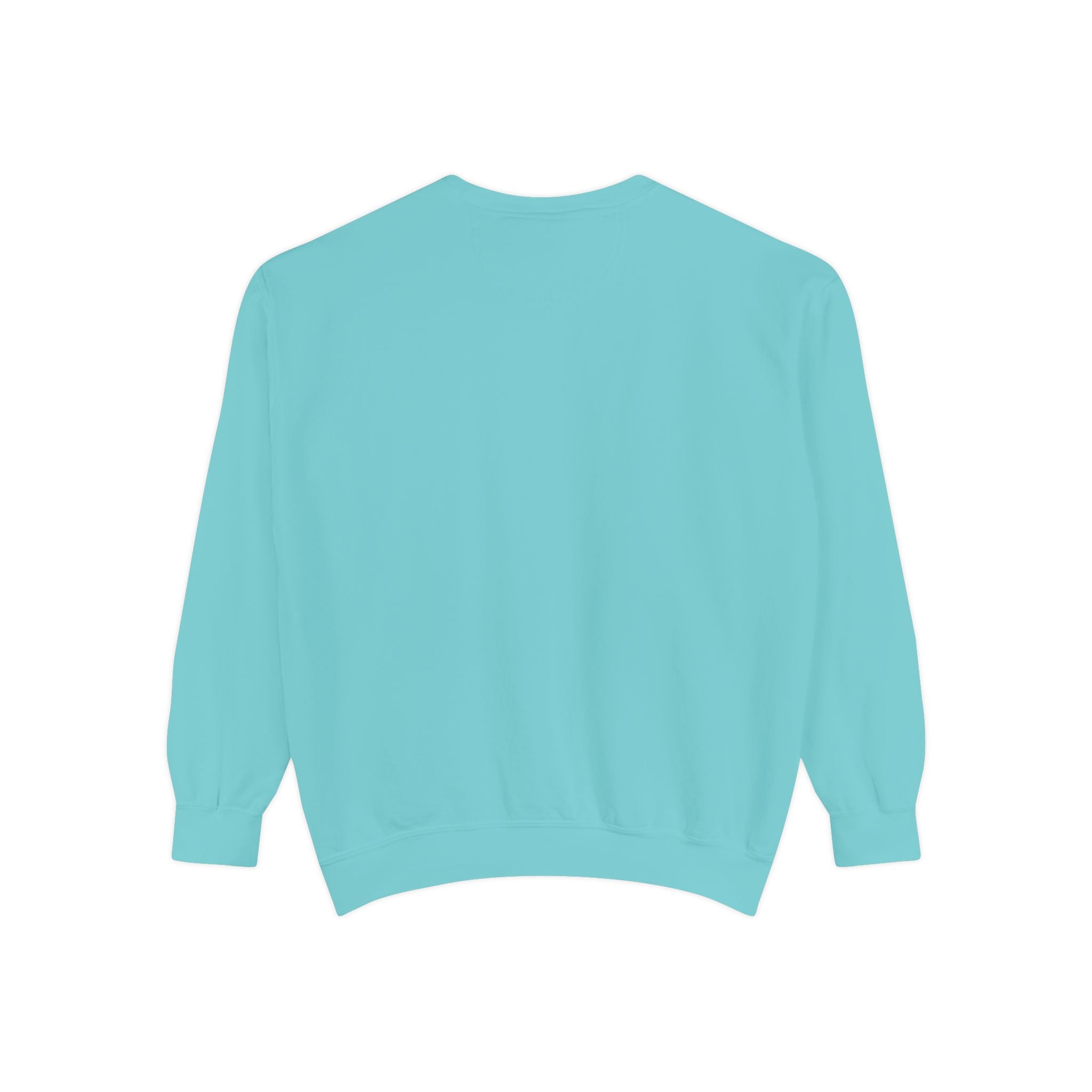 Coral Minimalist Bee Embroidered Sweatshirt