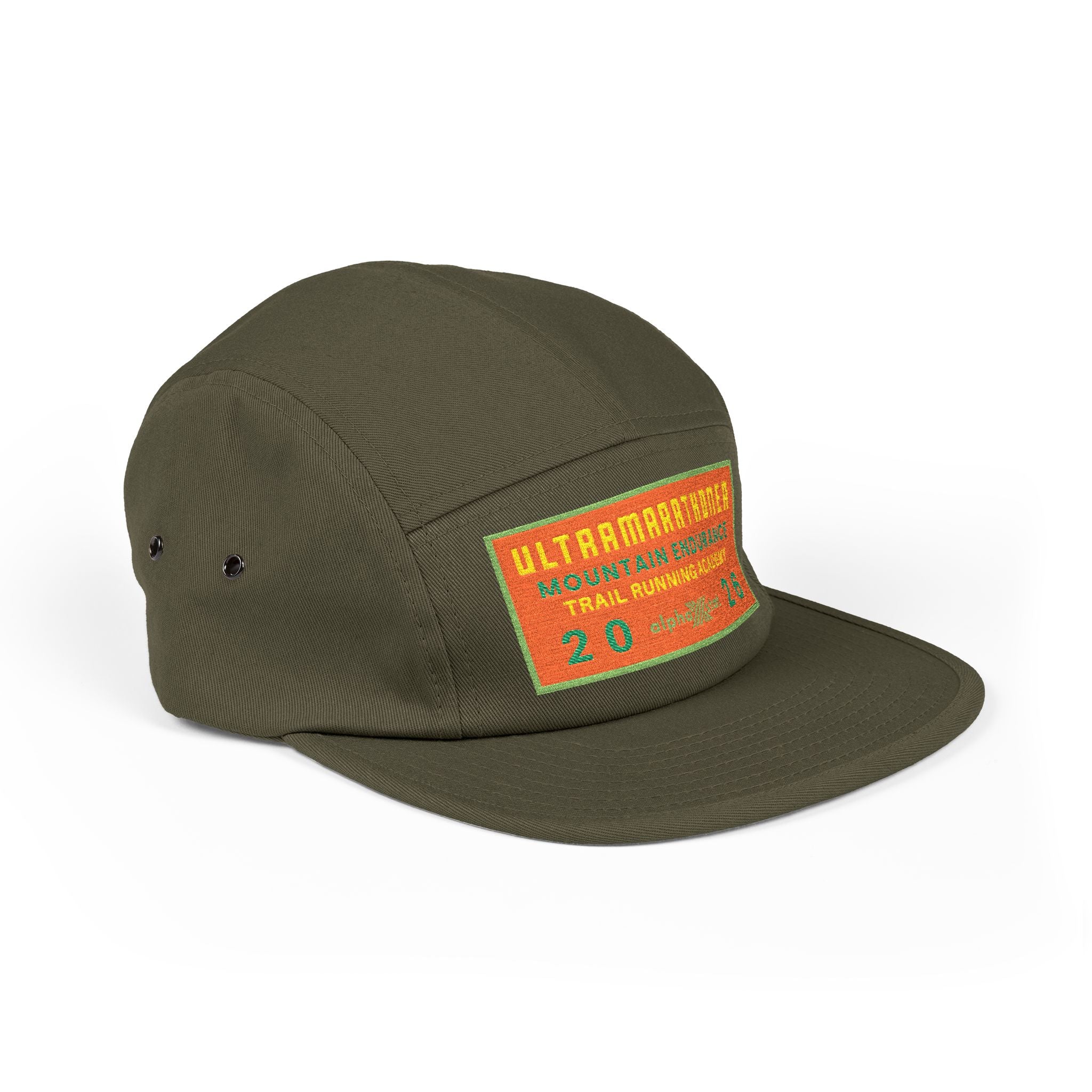 Trail Running 5-Panel Cap — Ultramarathon Trail Academy Embroidered 2026