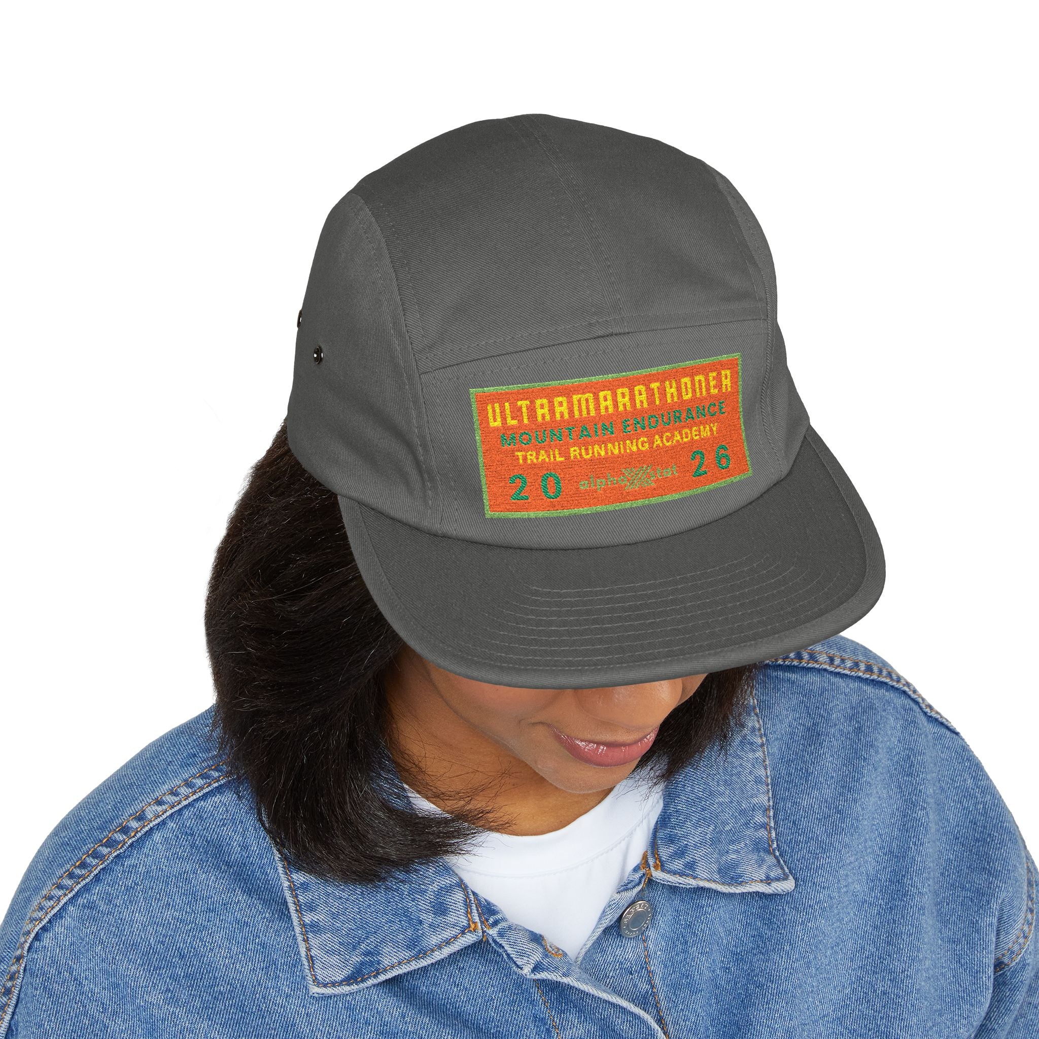 Trail Running 5-Panel Cap — Ultramarathon Trail Academy Embroidered 2026