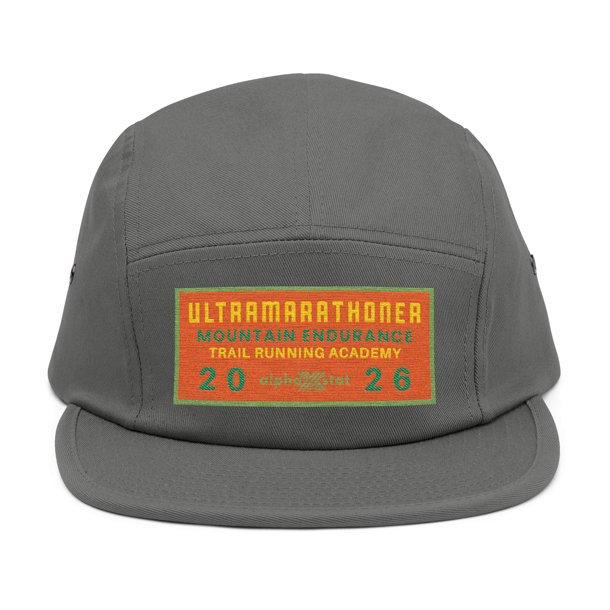 Trail Running 5-Panel Cap — Ultramarathon Trail Academy Embroidered 2026