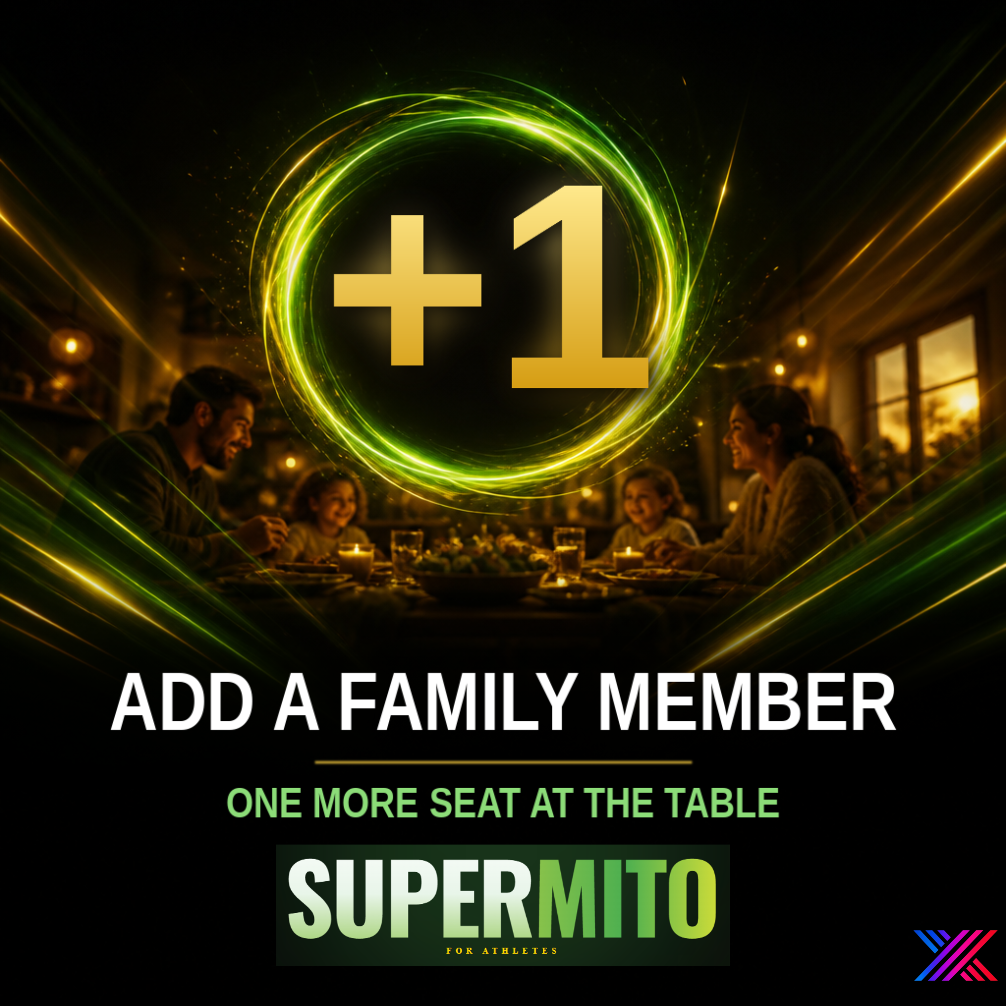 SuperMito for Athletes —  Add a Family Member