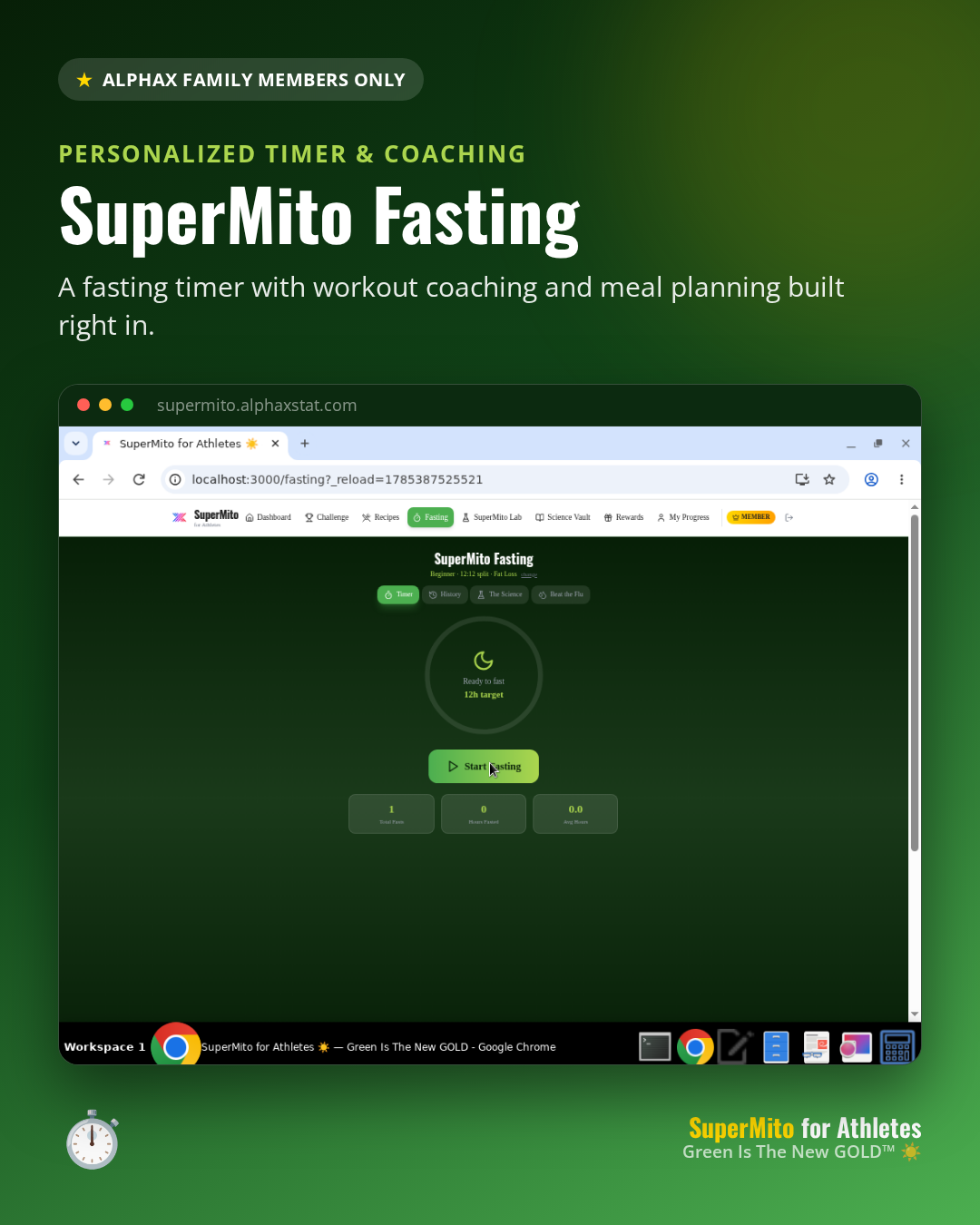 SuperMito for Athletes: Membership (Monthly)