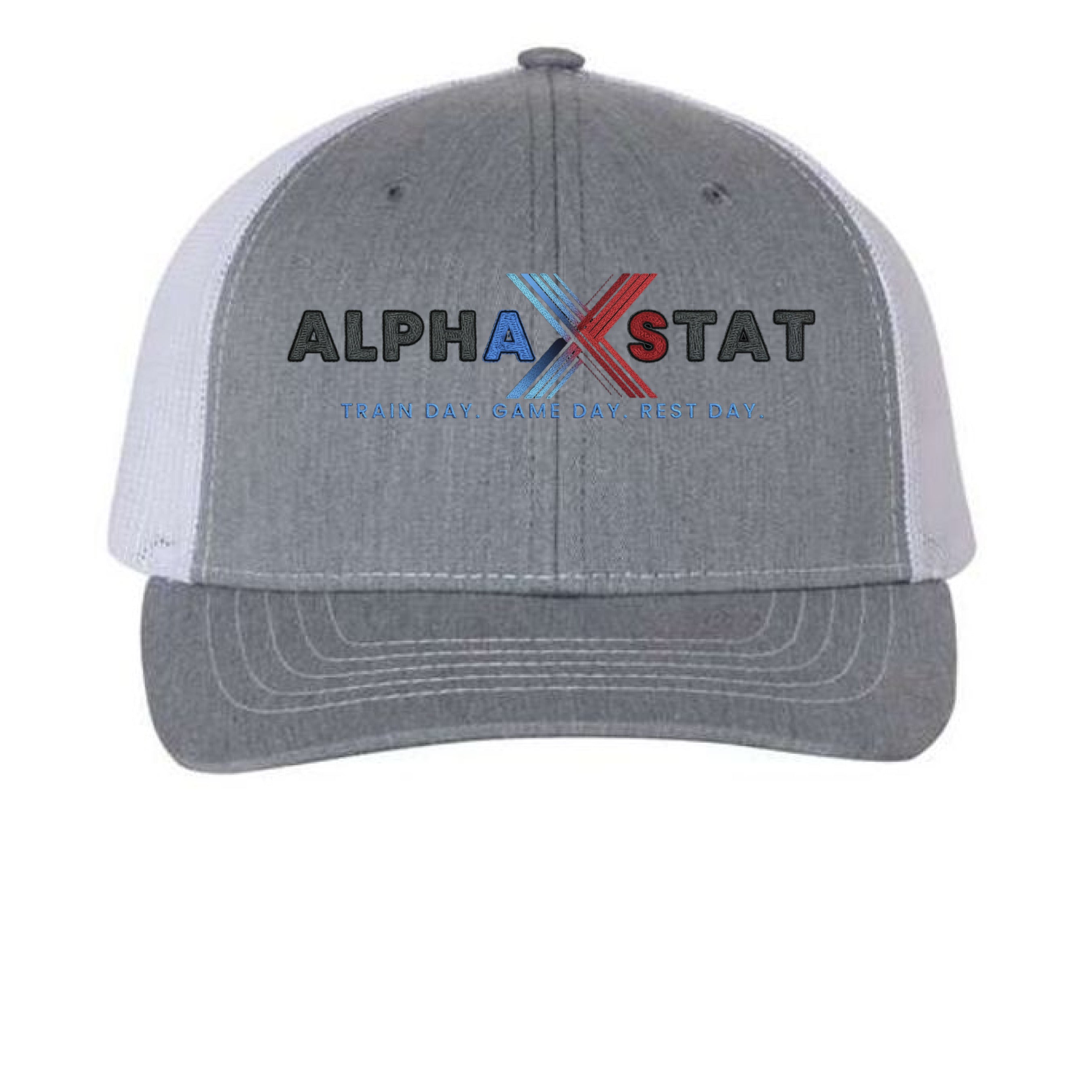 Heather Grey/ White - FRONT